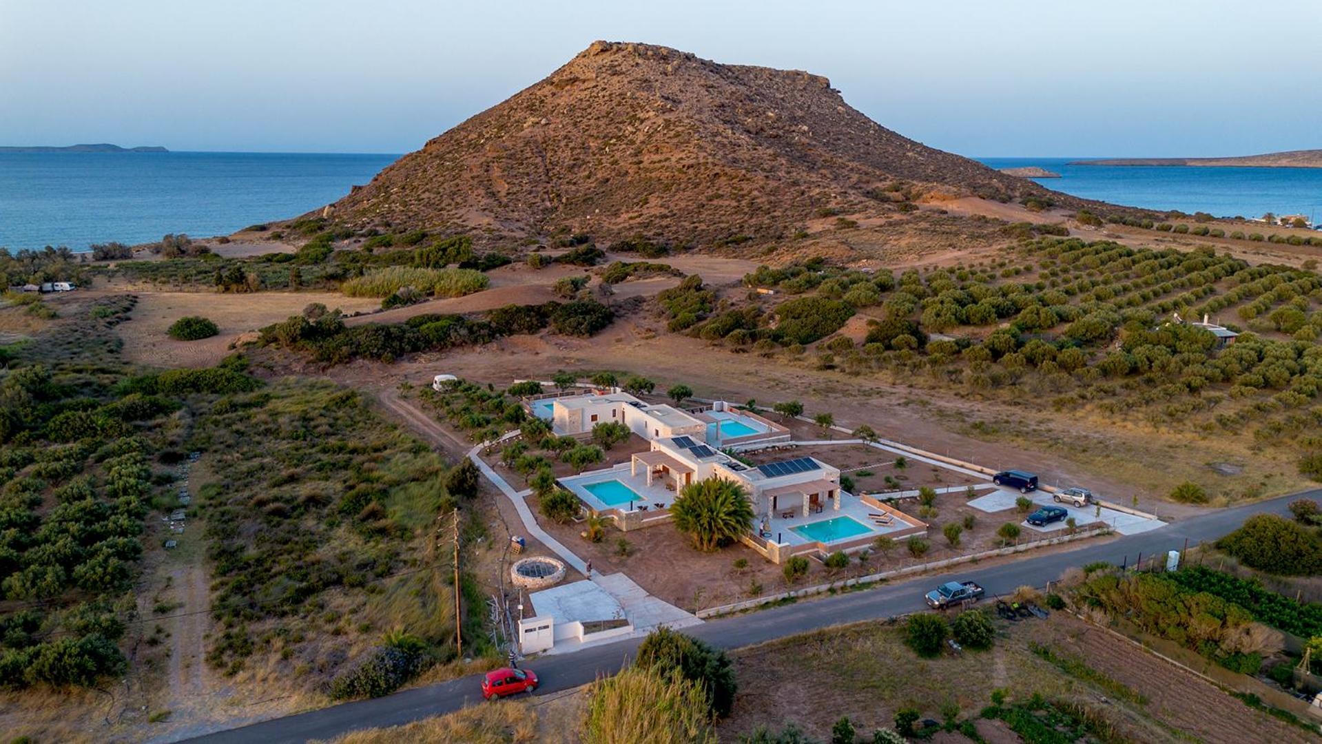 Kastri Hill Luxury Villas Palekastro Exterior photo